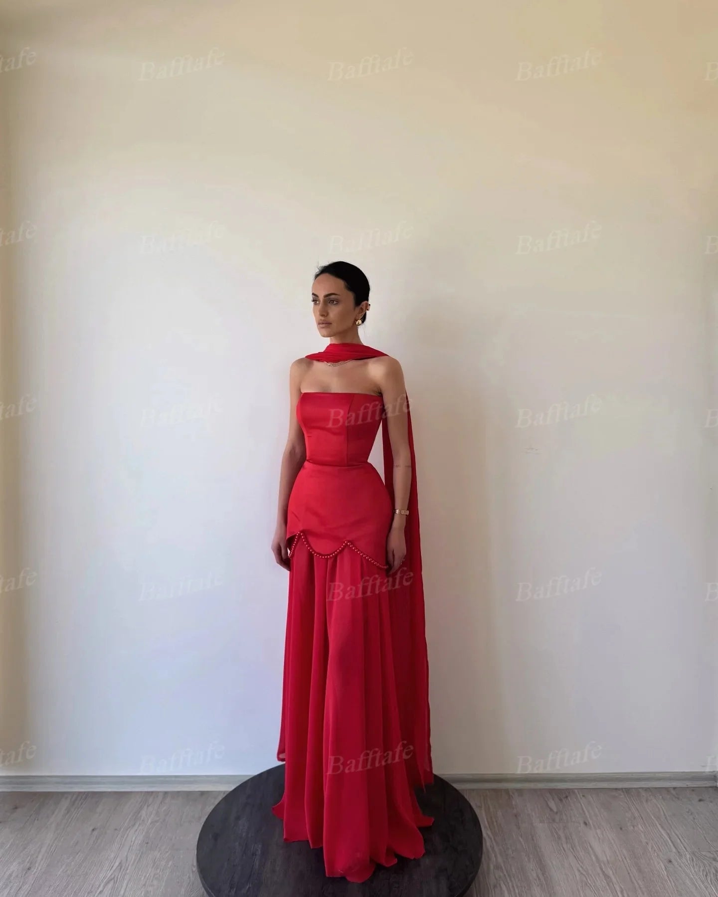 Strapless Evening Party Dress