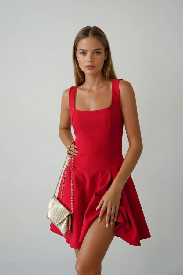 Wholesale Sexy Red Mini Dress for Women – Perfect for Parties & Nights Out